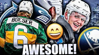 AWESOME CANUCKS & SABRES NEWS—Re: Brock Boeser & Casey Mittelstadt (DaBeautyLeague) NHL Rumours 2021