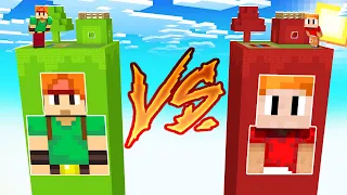 TOUR DE SOUKA VS TOUR DE BILLY sur MINECRAFT !!