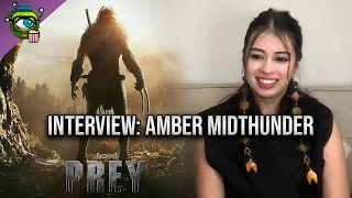 Amber Midthunder DIDN'T KNOW she was casted for a Predator movie?? | PREY Interview