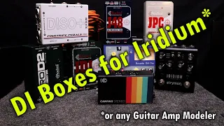 A Practical Guide to DI Boxes with Guitar Amp Modelers (with Comparisons).