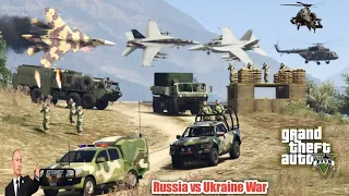 ❗ Today Top Russian largest Business Port Destroyed in Moscow by Ukrainian F-15E Fighter Jets | Gta5