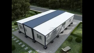 40ft foldable expandable container home with two bedrooms