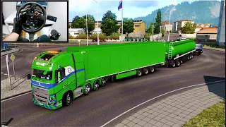 Transporting Motor Oil in Bulgaria - Euro Truck Simulator 2 - Steering Wheel and Shifter Gameplay