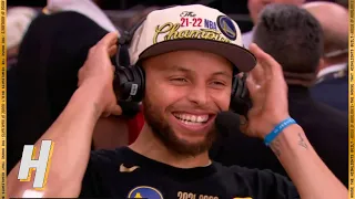 Stephen Curry Joins GameTime, Talks Winning His 4th NBA Title | 2022 NBA Finals