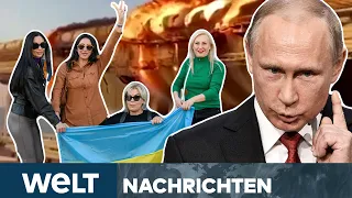 PUTINS KRIEG: Ukrainer bejubeln Attacke auf Krim-Brücke - Russen demoralisert | WELT Newsstream