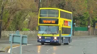 The final week of Dublin Bus operations on the 102, 33A, 33B, & 17A