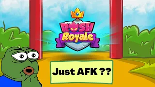 Rush Royale - Just Afk After Wave 23, Co-Op Like A Boss, When You Have Better Support!!!