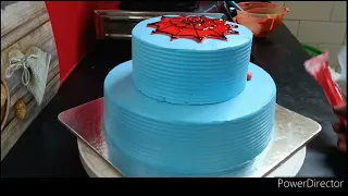 Easy spider man cake 🍰❤