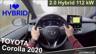 Toyota Corolla TS 2.0 Hybrid 135 kW (MY2020) POV Test Drive + Acceleration 0 - 190 km/h