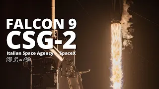 SCRUB: SpaceX Scrubs the launch of Falcon 9 with CSG-2