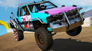 Is The NEW Trophy Truck OVERPOWERED?! Derby & Race BEAST! - Wreckfest UPDATE