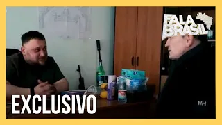 Exclusivo: Roberto Cabrini fala com oficiais ucranianos sobre os ataques russos