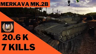 Wotconsole Merkava MK.2B  20.6K  7 kills Mastery