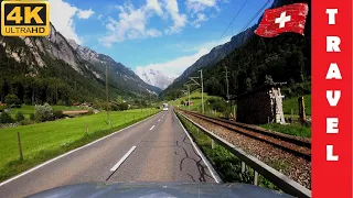 Driving in Switzerland 5: Innertkirchen - Brienzersee - Interlaken - Grindelwald | 4K 60fps