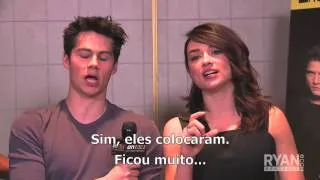 Tyler Posey, Dylan O'Brien e Crystal Reed respondem perguntas de fãs via @teenwolfbr [LEGENDADO]