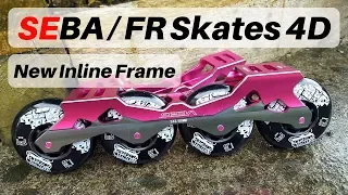 Inline skate frame change - SEBA 4D - FR Skates - mini review