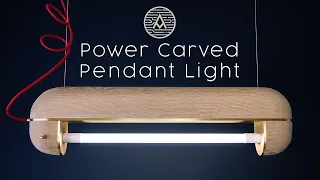 Power Carved Pendant Light