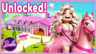 HOW TO UNLOCK the STABLES in Barbie Dreamhouse Tycoon