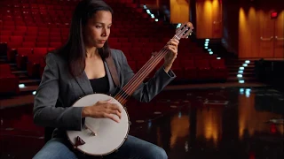 Jim Hartel minstrel banjo & Rhiannon Giddens, MUSIC episode