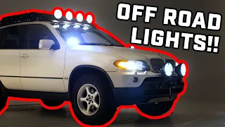 Installing Off-Road Lights on the BMW X5 | Built by Mike Overland