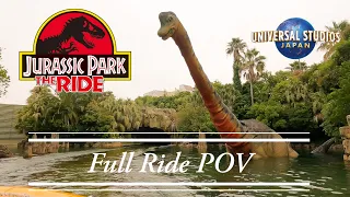 Jurassic Park The Ride at Universal Studio Japan Full Risd POV