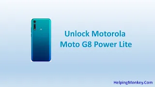 How to Unlock Motorola Moto G8 Power Lite - When Forgot Password