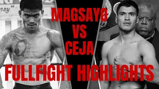 MARK MAGSAYO VS JULIO CEJA, FULLFIGHT HIGHLIGHTS HD