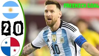Argentina vs Panama 2-0 - All Gоals & Hіghlіghts 2023 HD
