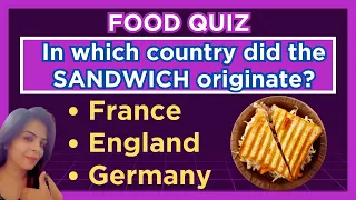 Food Quiz | How Well Do You Know Your Food? | Culinary Quiz Challenge | Food GK Questions#foodgk