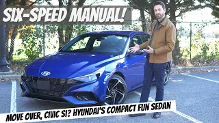 2021 Hyundai Elantra N-Line Review! Cheap Sporty Manual for the Enthusiast?