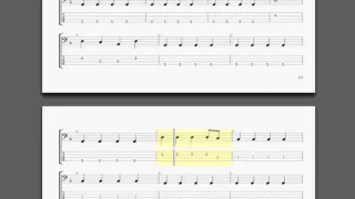 Abba   Gimme! Gimme! Gimme! Bass TAB