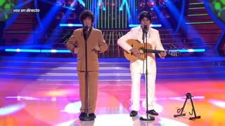 Florentino F y Santi R - Tu Cara me Suena - Antena 3 - Los Chunguitos - Popurri - Gala 9