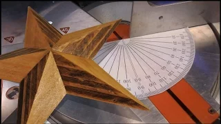 Geometry of a 3D Wooden Star ★