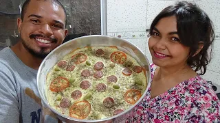 PIZZA SEM LEITE SEM OVO ECONÔMICA QUE FICA UMA DELÍCIA