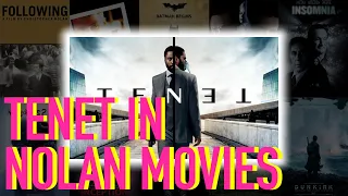 Hints at Tenet (and Time manipulation) in other Christopher Nolan movies