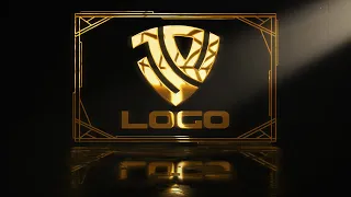 After Effects Golden Logo Reveal Intro Template #80 Free Download