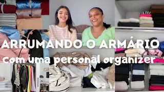 ORGANIZANDO MEU GUARDA ROUPAS COM UMA PERSONAL ORGANIZER