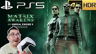 Матрица Пробуждение / Matrix Awakens 25 минут геймплея на Playstation 5