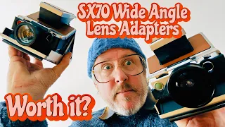 Polaroid SX70 Wide Angle Lens Adapters— Worth it?