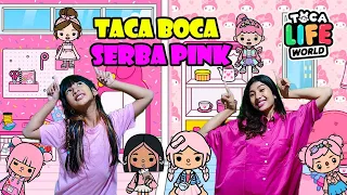 DISTA BUAT RUMAH SERBA PINK😍 TACA BOCA PERTAMA KALI😍#gamingvideos