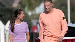 ERLING HAALAND, has been spotted in Marbella alongside girlfriend Isabel Haugseng Johansen.