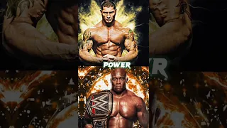 Bobby lashley vs Batista Comparison #shorts #youtubeshorts #wwe #romanreigns