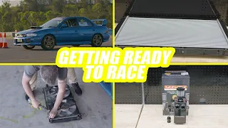 Budget Track Hack WRX - Radiator and Catch Can Install - Ready to Race