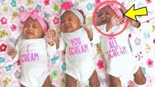 MOTHER Gives Birth to Triplets, Doctor Stunned When He Sees One of The Girls Open Her Eye