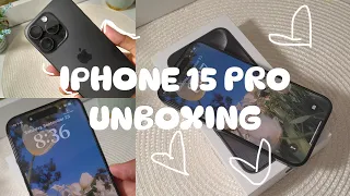 Unboxing iPhone 15 Pro (512 GB)