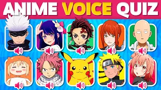 TRY TO GUESS ANIME VOICES 🗣️🔊 Whose Voice is this? 🤔