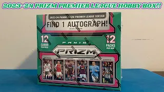 2023-24 Panini Prizm Premier League EPL Hobby Soccer Box Opening!!