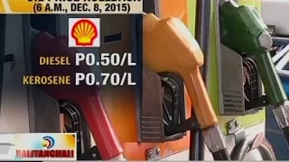 BT: Oil price rollback, ipatutupad