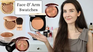 🌞 BEST BRONZERS Summer 2022 | Arm and Face swatches + speed reviews