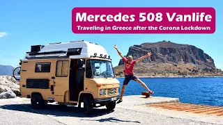 Mercedes 508 Vanlife I Traveling in Greece after the Corona Lockdown